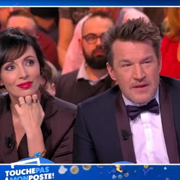 Géraldine Maillet et Benjamin Castaldi - "TPMP", 9 février 2018, C8