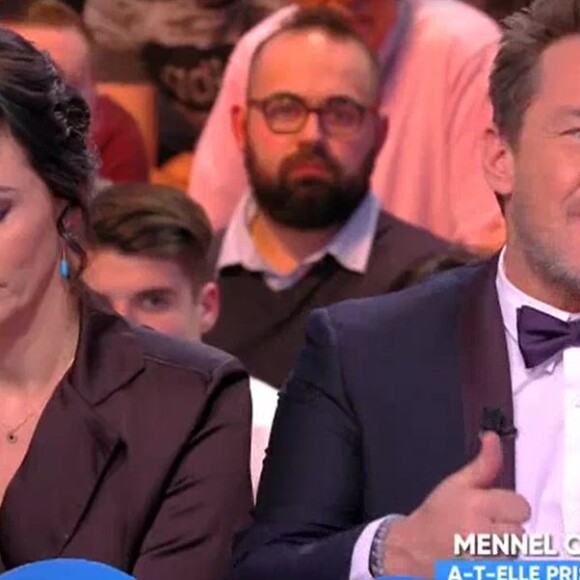 Géraldine Maillet et Benjamin Castaldi - "TPMP", 9 février 2018, C8