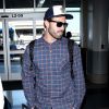 Brody Jenner arrive à l'aéroport de Los Angeles (LAX), le 8 février 2018.