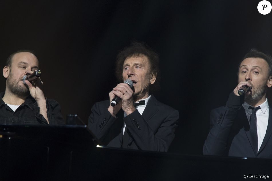 Ours, de son vrai nom Charles Souchon, Alain Souchon et Pierre Souchon Concert du 13ème Gala