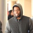 Chadwick Boseman arrive à l'aéroport LAX à Los Angeles, le 21 décembre 2017.