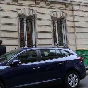 Les bureaux parisiens de Nicolas Sarkozy situés rue de Miromesnil à Paris. Photo pris le 4 juin 2012. 
