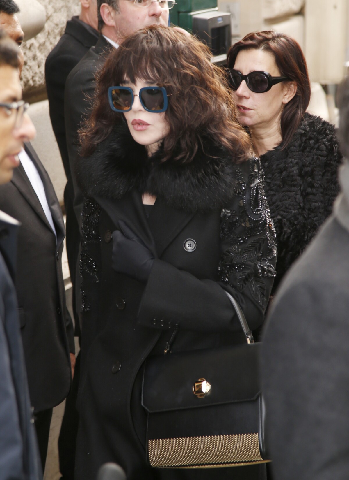 Photo : Isabelle Adjani au défilé de mode "Elie Saab", collection Haute