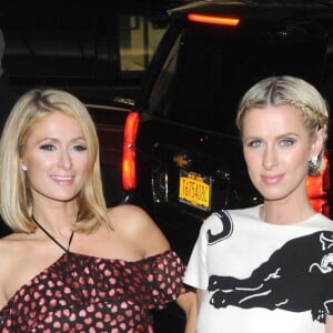 Paris Hilton et Nicky Hilton Rothschild - Projection de "The Black Panther" au MoMA à New York, le 13 février 2018