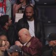 Thierry Henry assiste au NBA All-Star Game 2018 au Staples Center. Los Angeles, le 18 février 2018.