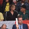 Ellen Pompeo et son époux Chris Ivery assistent au NBA All-Star Game 2018 au Staples Center. Los Angeles, le 18 février 2018.