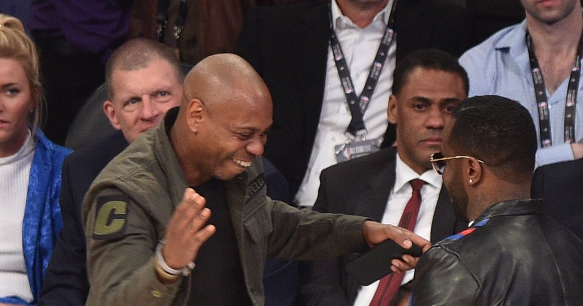 Dave Chappelle et Diddy assistent au NBA AllStar Game 2018 au Staples