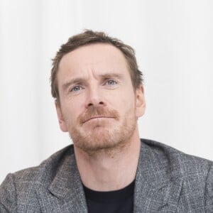 Michael Fassbender à la conférence de presse de "The Snowman" à l'hôtel Four Seasons de Beverly Hills. Los Angeles, le 6 octobre 2017.