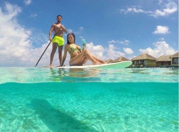 Manon Marsault et Julien Tanti en vacances aux Maldives, Instagram, janvier 2018
