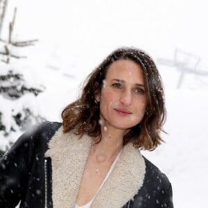 Camille Cottin lors de la présentation du film "Larguées" au 21e festival international du film de comédie de l'Alpe d'Huez le 20 janvier 2018. © Dominique Jacovides / Bestimage