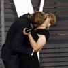 Dax Shepard et sa femme Kristen Bell à la soirée "Vanity Fair Oscar Party" à Hollywood, le 22 février 2015.