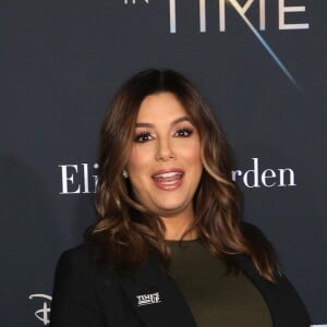 Eva Longoria (enceinte), à la première de "A Wrinkle in Time" au cinéma El Capitan à Los Angeles, le 26 février 2018.