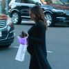 Eva Longoria (enceinte) à la sortie du magasin "Kyle by Kyle Richards" à Beverly Hills. Le 22 février 2018