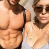 Caroline Receveur affiche son ventre rond sur Instagram le 26 février 2018.