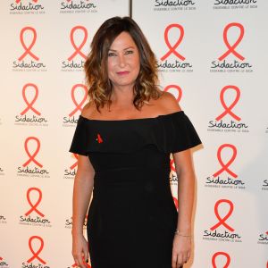 Evelyne Thomas lors de la soirée de lancement du Sidaction 2017 au Musée du Quai Branly à Paris le 7 mars 2017. © Coadic Guirec/Bestimage