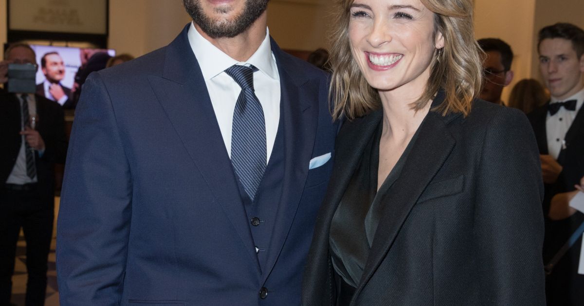 Maxim Nucci et sa belle Isabelle Ithurburu, enceinte Couple radieux