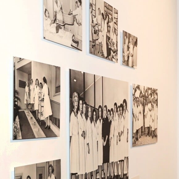 Exclusif - La princesse Stéphanie de Monaco visite l'exposition pour le 70 ème anniversaire de la Croix-Rouge Monégasque le 13 février 2018 en présence de Frederic Platini, secrétaire général de la Croix-Rouge Monégasque et d'autres membres de la Croix-Rouge © Olivier Huitel / Pool restreint Monaco / Bestimage