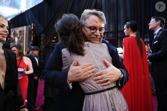 Guillermo del Toro et Sally Hawkins aux Oscars 2018