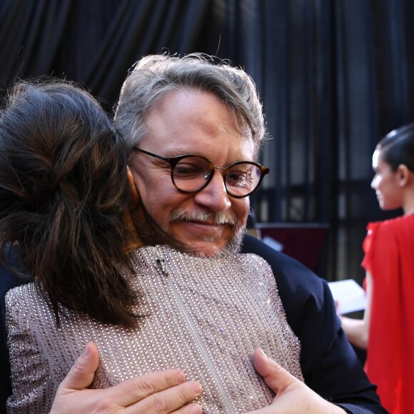 Guillermo del Toro et Sally Hawkins aux Oscars 2018
