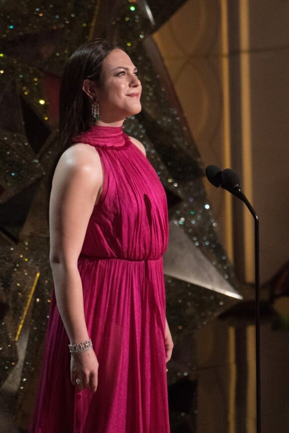 Daniela Vega présente aux Oscars 2018.