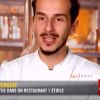 Clément dans "Top Chef 2018" (M6), le 7 mars 2018.