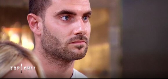 Thibault dans "Top Chef 2018" (M6), le 7 mars 2018.