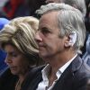 Bernard de La Villardière et sa femme Anne de la Villardière à la finale du tournoi de tennis "Rolex Paris Masters 2017" à Paris le 5 novembre 2017. © Peusseau-Veeren/Bestimage