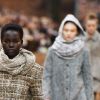 Défilé de mode "Chanel", collection prêt-à-porter automne-hiver 2018/2019, au Grand Palais à Paris. Le 6 mars 2018