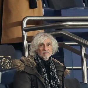 Louis Bertignac - People lors du huitième de finale retour de Ligue des Champion, du Paris Saint-Germain contre le Real Madrid au Parc des Princes à Paris le 6 mars 2018. Le Real à remporté le match sur le score de 2 buts à 1. © Cyril Moreau/Bestimage