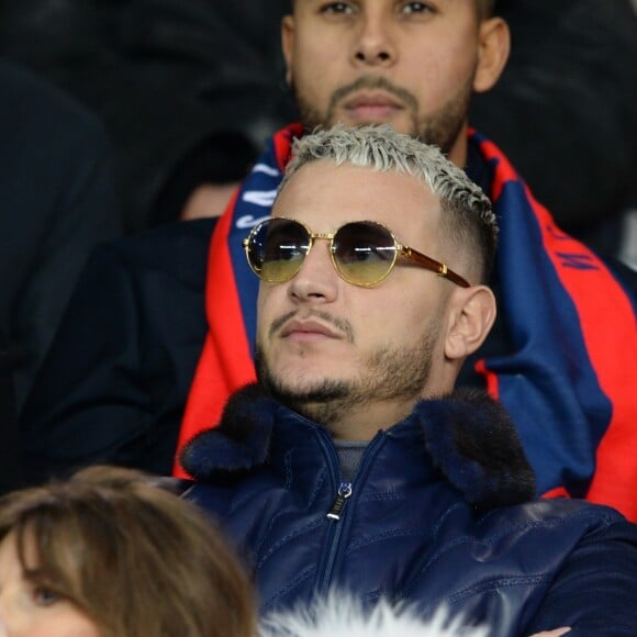 Dj Snake - People lors du huitième de finale retour de Ligue des Champion, du Paris Saint-Germain contre le Real Madrid au Parc des Princes à Paris le 6 mars 2018. Le Real à remporté le match sur le score de 2 buts à 1. © Rachid Bellak/Bestimage