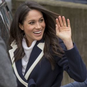 Meghan Markle célèbre la journée internationale de la femme à Millennium Point à Birmingham le 8 mars 2018.