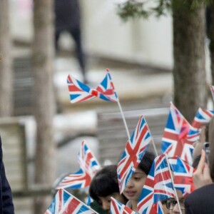 Le prince Harry et sa fiancée Meghan Markle viennent célébrer la journée internationale de la femme à Millennium Point à Birmingham le 8 mars 2018.