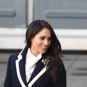 Le prince Harry et sa fiancée Meghan Markle viennent célébrer la journée internationale de la femme à Millennium Point à Birmingham le 8 mars 2018.