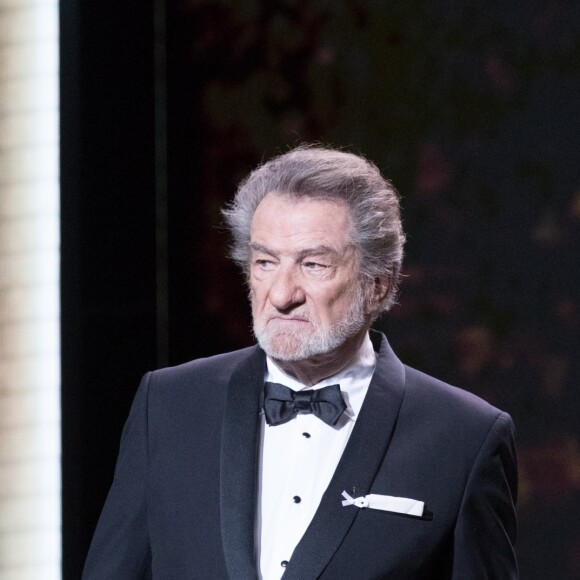 Eddy Mitchell - 43e cérémonie des César à la salle Pleyel à Paris, le 2 mars 2018. © Dominique Jacovides - Olivier Borde / Bestimage