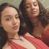 Eleejah Noah pose avec sa petite soeur Jenaye sur Instagram le 29 janvier 2018.