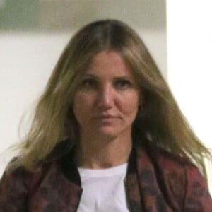 Exclusif - Cameron Diaz quitte un bâtiment après une réunion à Beverly Hills le 2 février 2018.