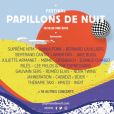 Affiche 2018 du Festival Papillons de Nuit, organisé à Saint-Laurent-de-Cuves. Bertrand Cantat devait s'y produire le vendredi 18 mai. Sous la pression, le chanteur controversé a décidé d'annuler sa tournée des festivals.