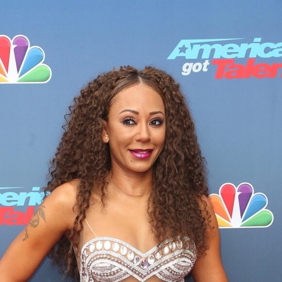 Mel B (Melanie Brown) à la soirée de America's Got Talent au Pasadena Civic Auditorium à Pasadena, le 12 mars 2018