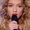 Rébecca dans The Voice 7 sur TF1, le 17 mars 2018.