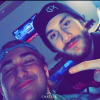 René-Charles pose avec son ami John Hallett. Instagram, mars 2018