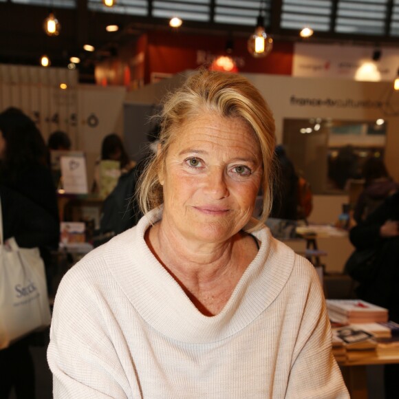 Marina Carrère d'Encausse lors du salon du livre de Paris le 17 Mars 2018 à la Porte de Versailles de Paris. © Denis Guignebourg/Bestimage