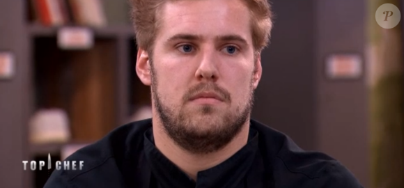 Jérémy lors du 8ème épisode de "Top Chef" (M6) mercredi 21 mars 2018.