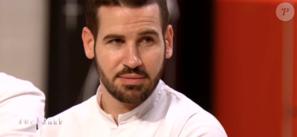 Vincent lors du 8ème épisode de "Top Chef" (M6) mercredi 21 mars 2018.