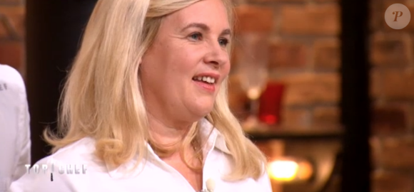 Hélène Darroze lors du 8ème épisode de "Top Chef" (M6) mercredi 21 mars 2018.