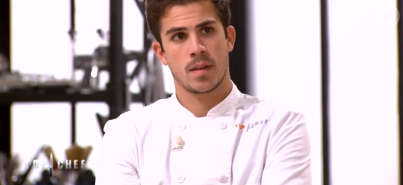 Victor lors du 8ème épisode de "Top Chef" (M6) mercredi 21 mars 2018.