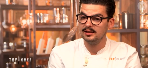 Camille lors du 8ème épisode de "Top Chef" (M6) mercredi 21 mars 2018.