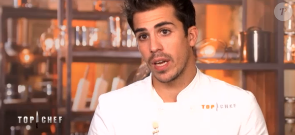 Victor lors du 8ème épisode de "Top Chef" (M6) mercredi 21 mars 2018.