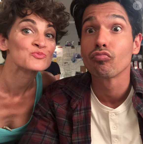 Vinnie Dargaud, le comédien qui joue le rôle de Baptiste dans la série "Clem" (TF1) avec Lucie Lucas.