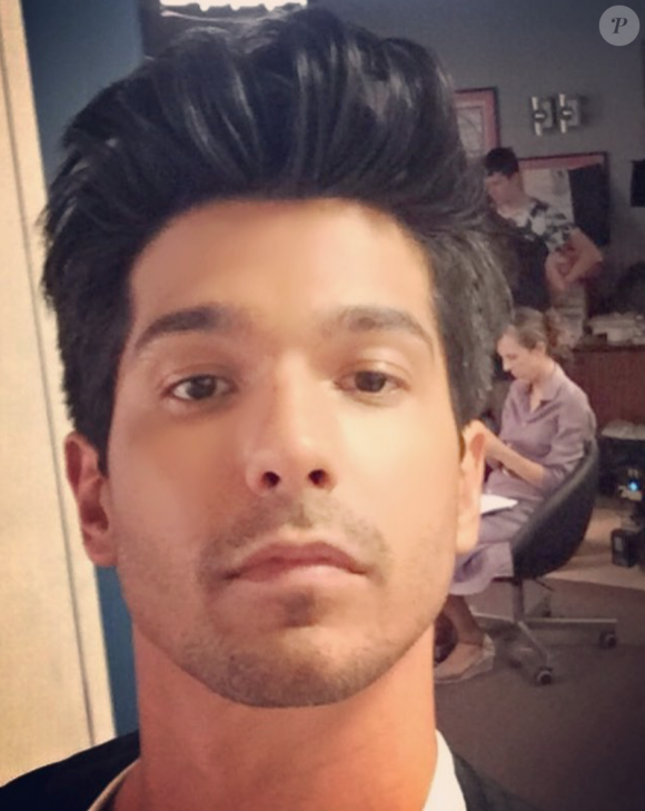 Vinnie Dargaud, le comédien qui joue le rôle de Baptiste dans la série "Clem" (TF1) avec Lucie Lucas.