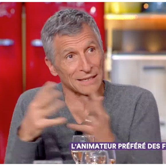 Nagui dans "C à vous" sur France 5, le 19 mars 2018.